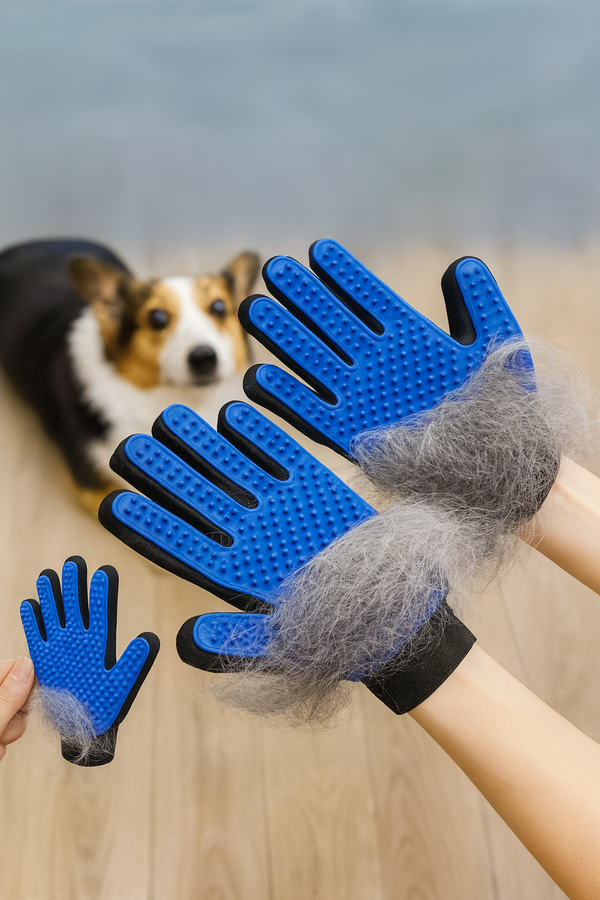 Gentle Pet Grooming Glove